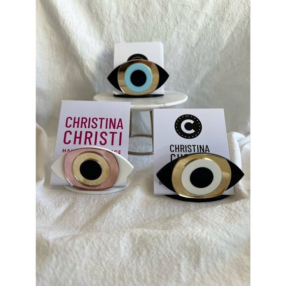 Evil Eye Cards Stand, Business Card Holder, Plexiglass Card - Picture 2 of 10